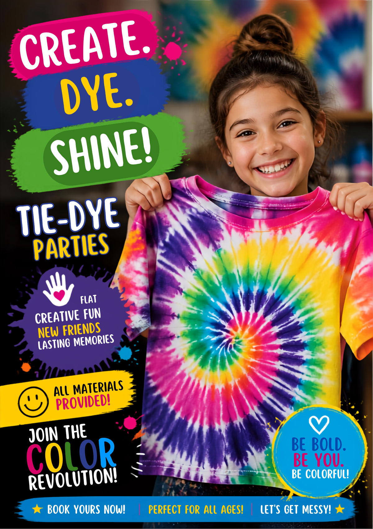 Tie-Dye Birthday Workshop